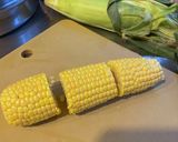 【北海道簡単とうもろこしの唐揚げ】作り方1写真