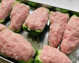 ピーマンを味わう甘辛肉詰め作り方7写真