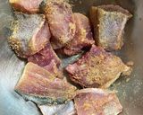 ブリの辛味揚げ 3色どんぶり作り方2写真