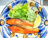 鮭のバターソテーをグリーンソース添えで作り方11写真
