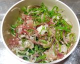 香味野菜たっぷり！ぶりの揚げ物作り方1写真