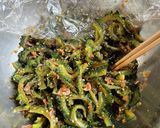 母の味★飯友★歯応えパリッとゴーヤ佃煮風作り方29写真