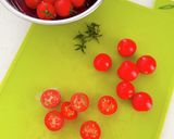 ミニトマトとみょうがのレモン塩麹マリネ作り方3写真