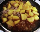 じゃがいも(メークイン)のそぼろ煮作り方7写真