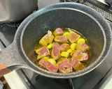 【簡単下処理】レバーのアヒージョ♪作り方6写真