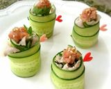 冷しゃぶきゅうりで巻いちゃった。作り方7写真