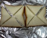新鮮フレッシュバジル香る　チーズトースト作り方1写真