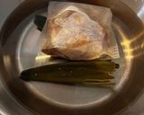 熱中症予防に！梅干とあおさの味噌汁作り方1写真