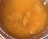 熱中症予防に！梅干とあおさの味噌汁作り方3写真