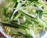 野菜たっぷり中華風麻辣オイスターまぜそば作り方14写真