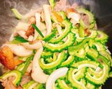 野菜どっさりゴーヤチャンプルー作り方3写真