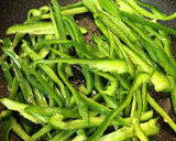 干し豆腐とピーマンのカルディの旨たれ炒め作り方4写真