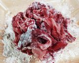 牛こま切れ肉のうま煮作り方1写真