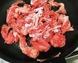牛こま切れ肉のうま煮作り方2写真