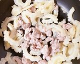 白いゴーヤの炒め作り方9写真