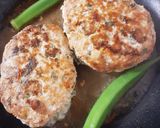 夏に♪オクラと大葉の和風ハンバーグ作り方8写真