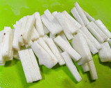 三島のふりかけで簡単おつまみ(長芋)作り方1写真
