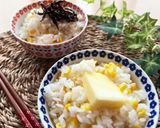 甘くて美味しい◎とうもろこしご飯作り方4写真