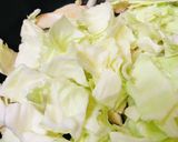 マヨかけ●鶏むね肉とキャベツの蒸し焼き作り方3写真