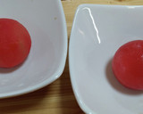 皮むき凍らせトマトのわさびあんかけ♪作り方9写真