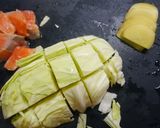 簡単！銀鮭とキャベツの生姜煮作り方2写真