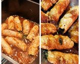 ネギの豚肉巻き☆キャベツのマヨ炒め弁当作り方3写真