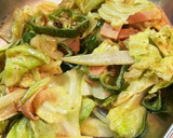 ネギの豚肉巻き☆キャベツのマヨ炒め弁当作り方4写真