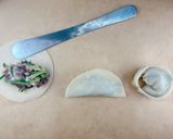 キクラゲときゅうりの水餃子作り方3写真