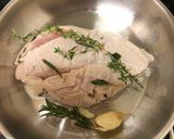 糖尿病レシピ：鶏胸肉の香草レモン風味焼き作り方5写真