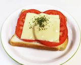 簡単❢トマトチーズトースト(o^^o)♪作り方17写真