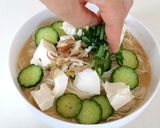 インスタントみそ汁で簡単!冷や汁そうめん作り方4写真