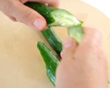 叩ききゅうりでかんたんオイキムチ作り方1写真