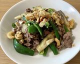 牛肉とナッツ野菜炒め作り方5写真
