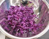 紫キャベツの甘酢和え作り方1写真