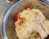 切って混ぜるだけ！具だくさん冷製そうめん作り方8写真