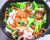 豚肉と小松菜のザーサイ炒め作り方5写真