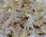 旨い(⁎˃ᴗ˂⁎)ハチノスのナムル❣作り方4写真