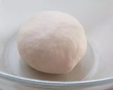 【 生ハムと白桃のクリームチーズピザ 】作り方2写真