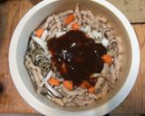 青椒肉絲炊き込みご飯作り方5写真