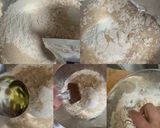 全粒粉でほんのりチーズのフォカッチャ♪作り方1写真
