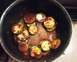 手羽元とズッキーニの冷やしカレーつけ麺作り方2写真