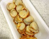 ベビーホタテのマーシャージャン照り焼き風作り方1写真