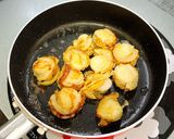 ベビーホタテのマーシャージャン照り焼き風作り方3写真