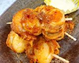 ベビーホタテのマーシャージャン照り焼き風作り方5写真
