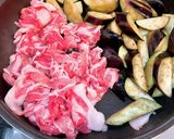 材料3つ!なすと豚肉の炒め物作り方3写真