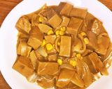 玉ねぎ高野豆腐とコーンのスープカレー作り方5写真