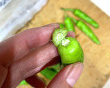 ししとうの天ぷら☆とろろ昆布巻き作り方1写真