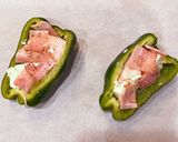 クリチとベーコンでピーマンのオーブン焼作り方3写真