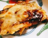 焼き茄子の味噌(チーズ)かけ作り方3写真