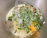 一つのお好み焼きに一つの卵作り方4写真